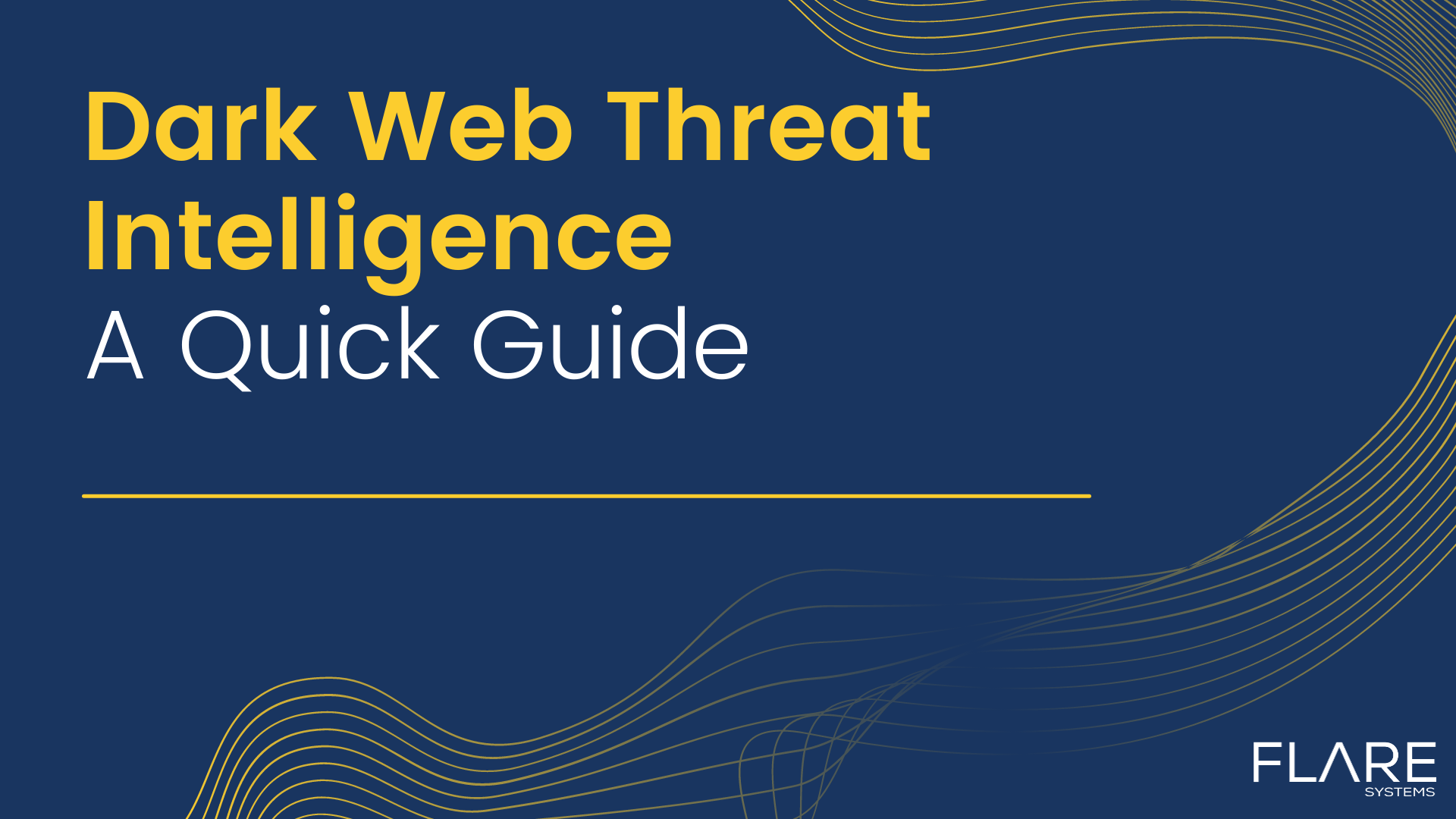 dark web threat intelligence
