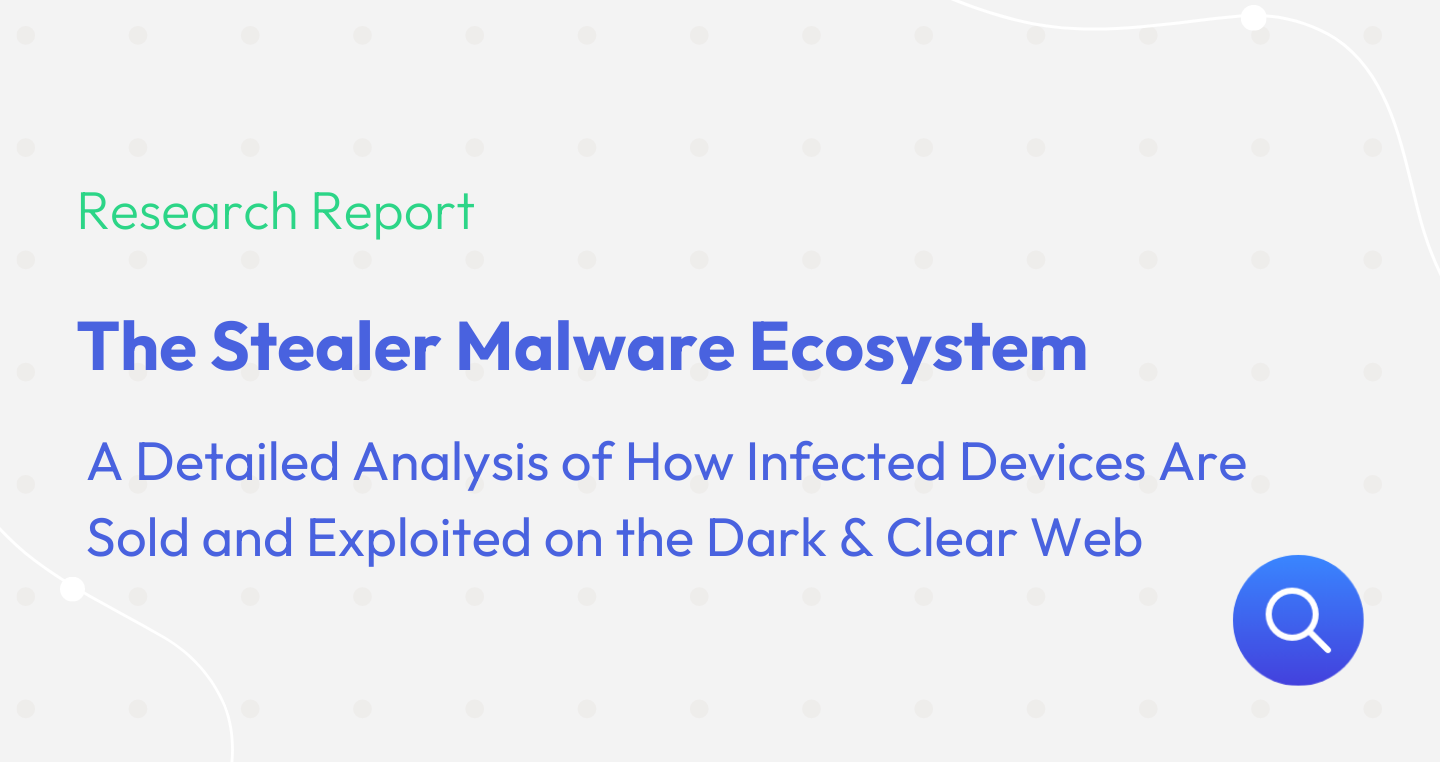 research report stealer malware ecosystem